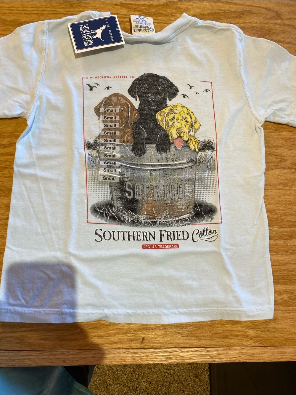 Youth bucket of fun short sleeve T-shirt